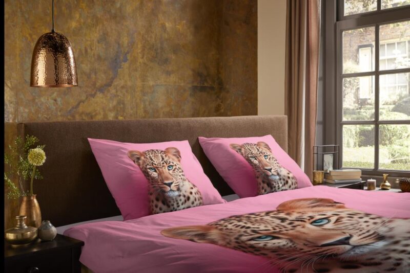 Beddengoed Leona 200 x 200 cm van Pure, Roze