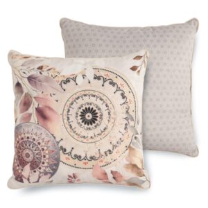 HIP sierkussen Afina - Grijs - 48 x 48 cm - 100% Polyester