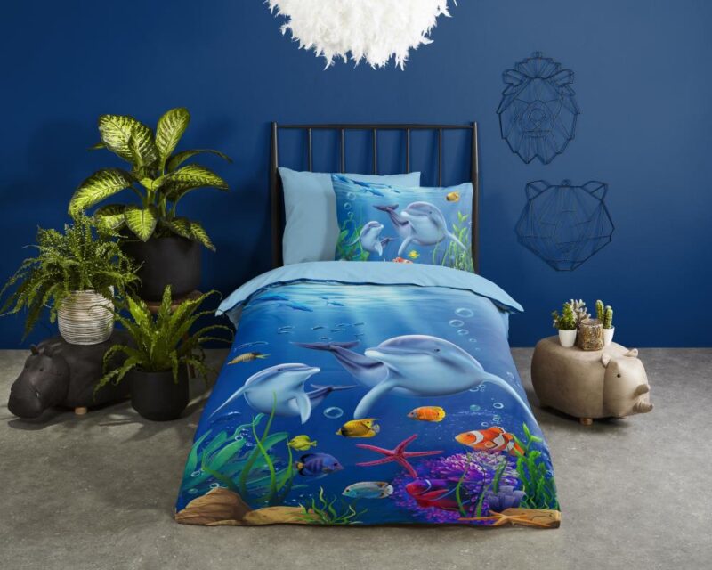 100% Polyester dekbedset Mare van Pure in 135 x 200 cm