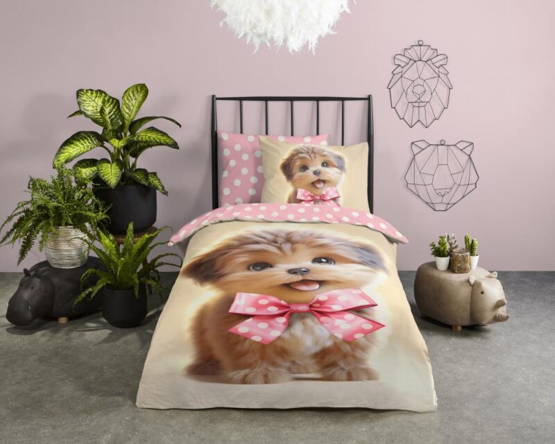 100% Polyester dekbedset Bobi van Pure in 140 x 220 cm