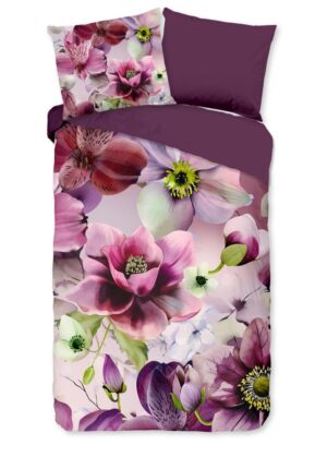 Pure dekbedovertrek Chimai - Rood - 140 x 220 cm - 100% Polyester