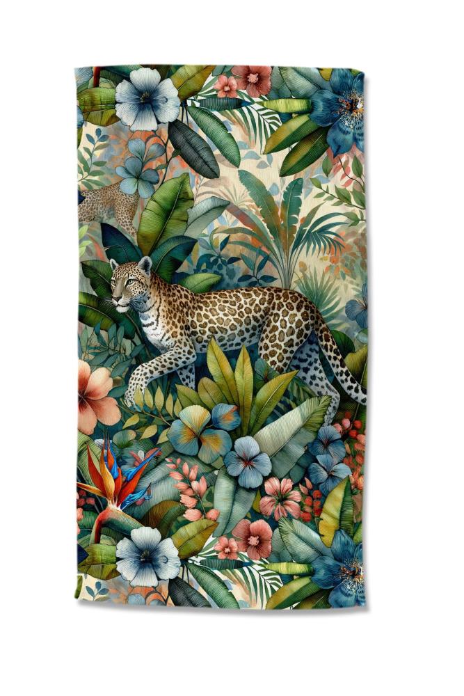 Good Morning strandlaken Raza - Multicolor - 100 x 180 cm - 100% Polyester