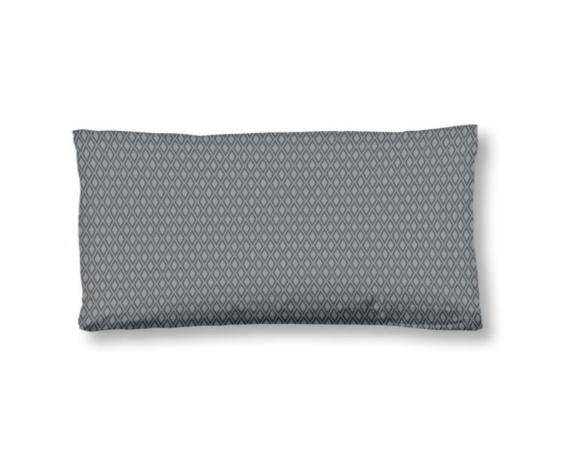 HIP kussensloop Olinga - Grijs - 40 x 80 cm - 100% katoen