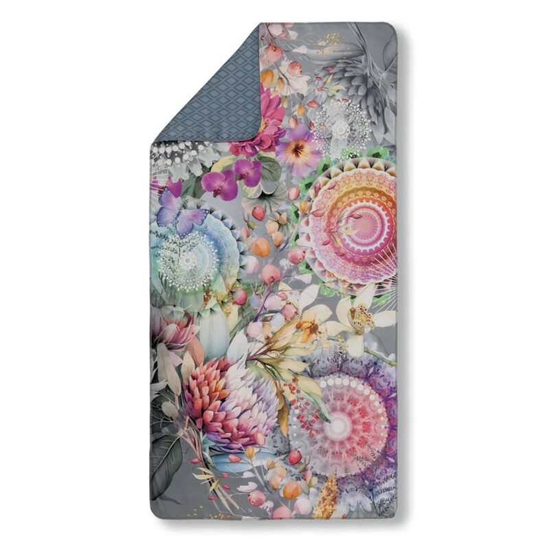HIP handdoek Olinga - Grijs - 50 x 100 cm - 100% Polyester