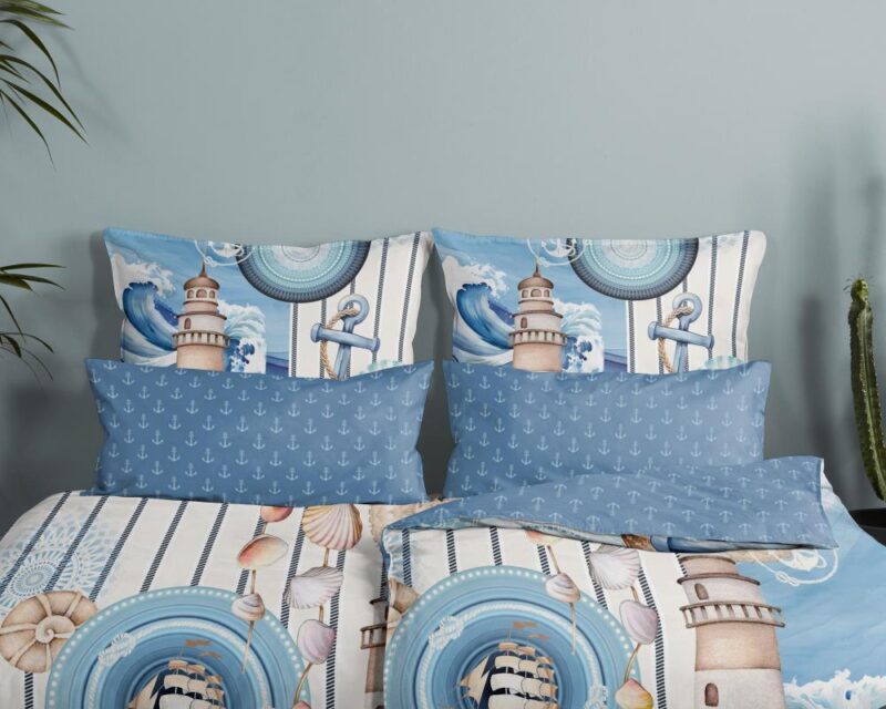 100% katoen kussenhoes Aldiana van HIP in 40 x 80 cm