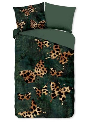 Pure dekbedovertrek Lido - Groen - 140 x 220 cm - 100% Polyester