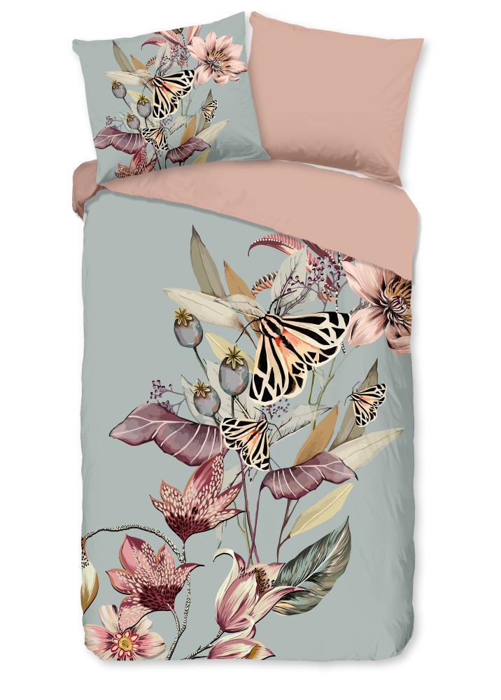 Good Morning Dekbedovertrek "Lyave" - Multi - (140x220 cm) - 100% Katoen