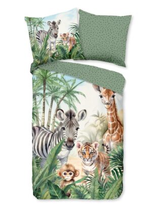 Good Morning dekbedovertrek Thabo - Multicolor - 135 x 200 cm - 100% katoen