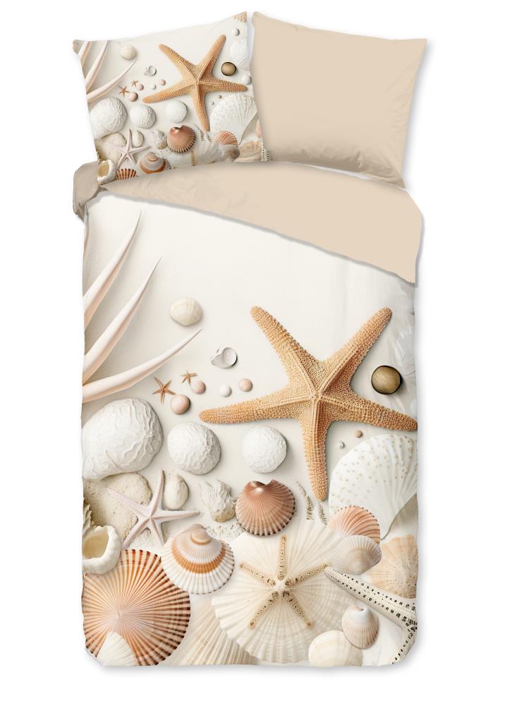 Cote overtrek van Good Morning, 200 x 200 cm, kussensloop 80 x 80 cm