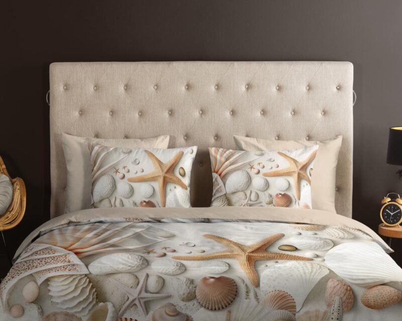 Beddengoed Cote 200 x 200 cm van Good Morning, Bruin