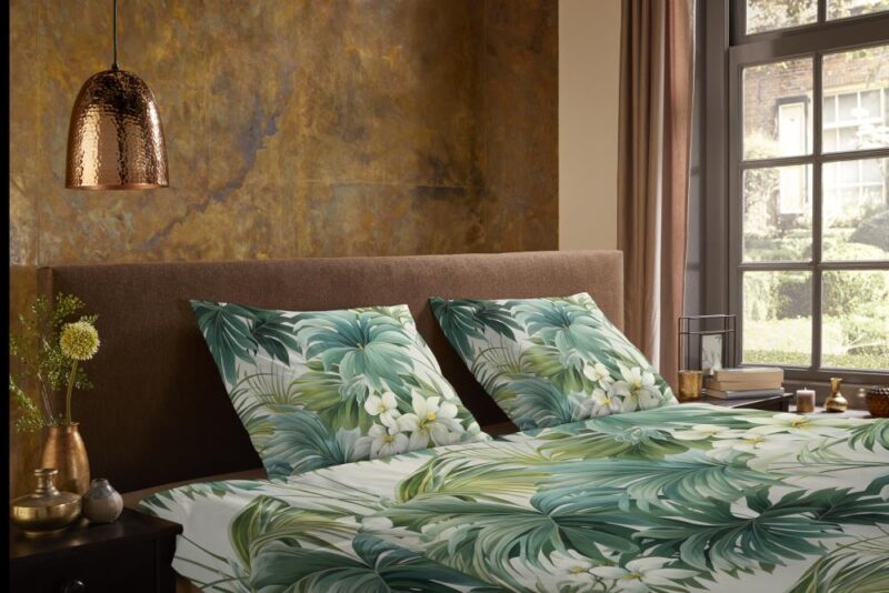 Beddengoed Virna 140 x 220 cm van Pure, Groen