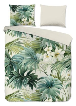 Pure dekbedovertrek Virna - Groen - 240 x 220 cm - 100% Polyester