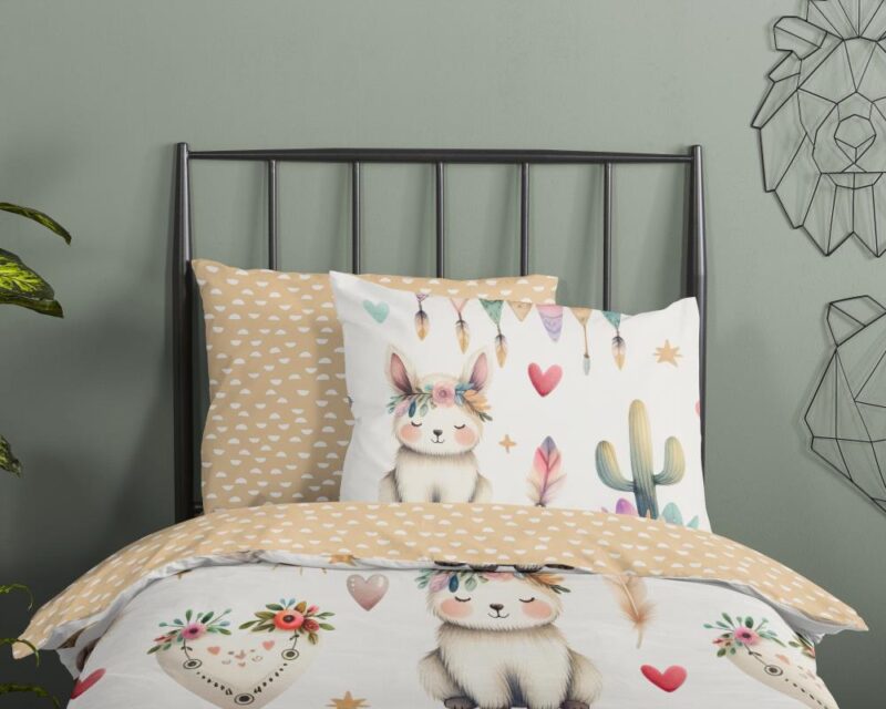 Beddengoed Luz 140 x 200 cm van Good Morning, Multicolor