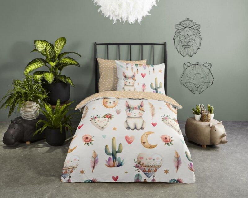 100% katoen dekbedset Luz van Good Morning in 140 x 200 cm