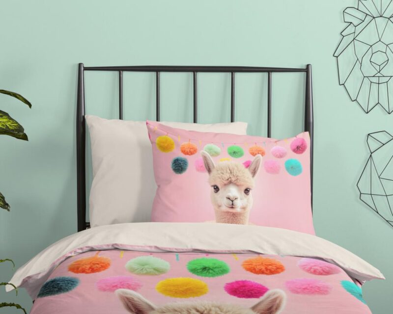 Beddengoed Relaxing 135 x 200 cm van Pure, Roze