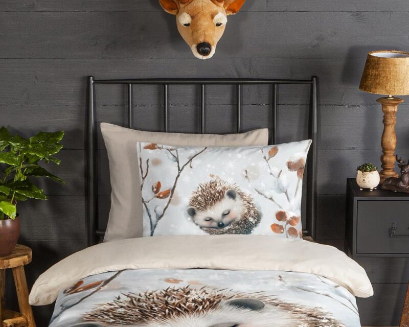 Beddengoed Jussi 140 x 220 cm van Good Morning, Grijs
