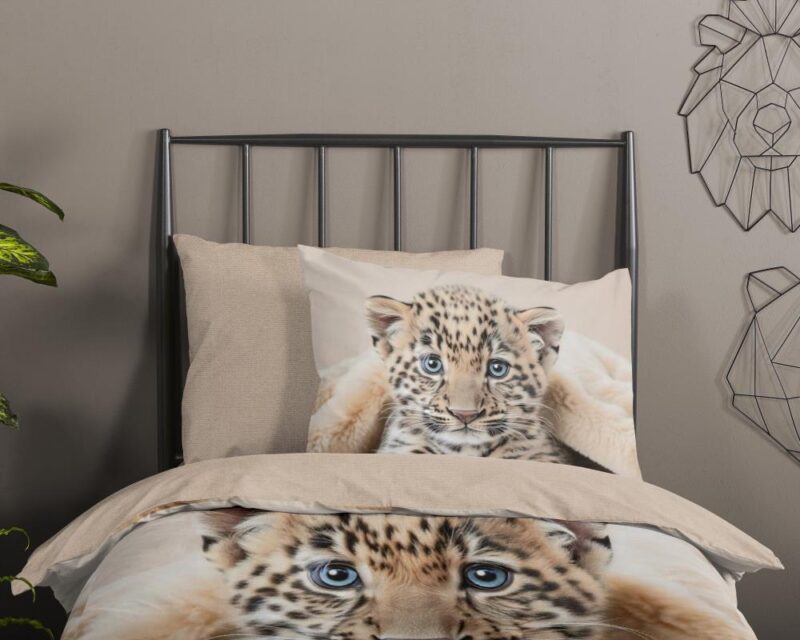 Beddengoed Simo 140 x 220 cm van Good Morning, Bruin