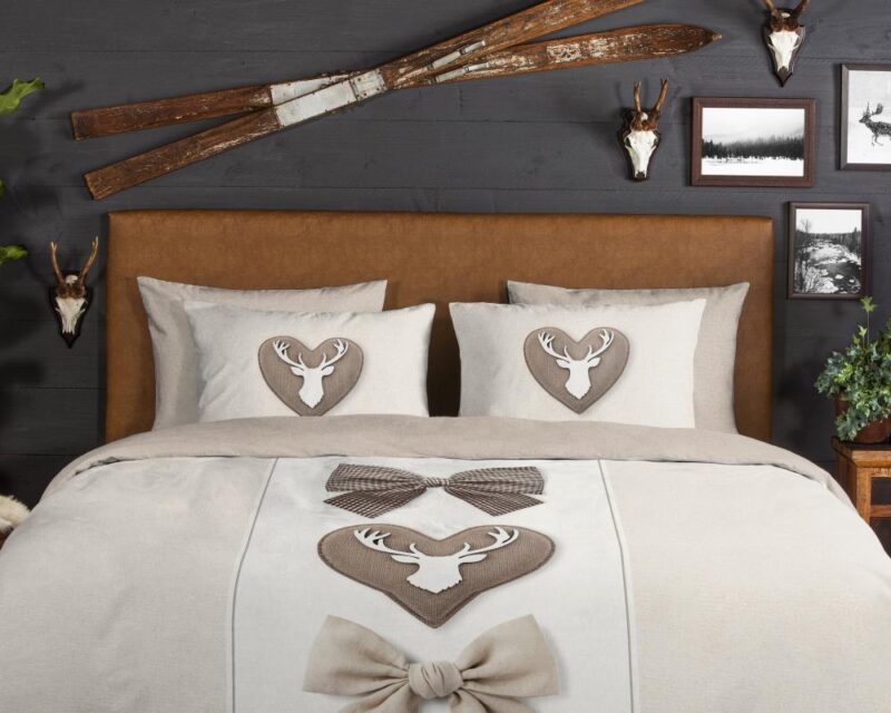 Beddengoed Siff 140 x 220 cm van Good Morning, Bruin