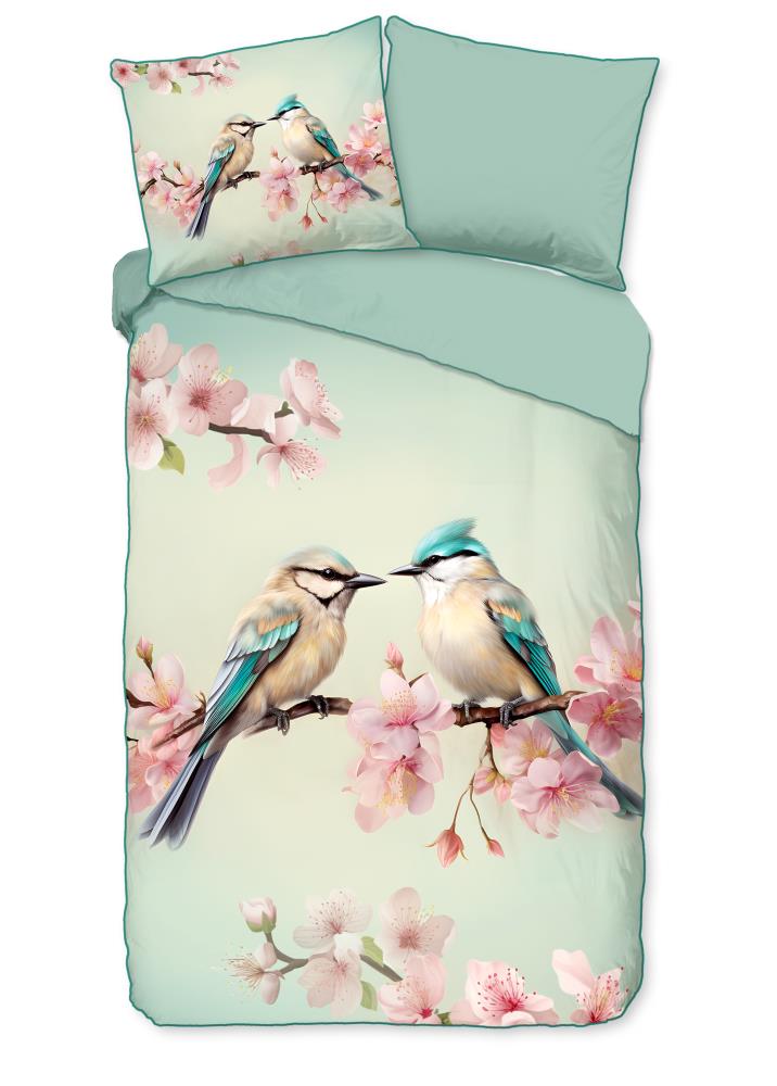 Minne overtrek van Descanso, 200 x 220 cm, kussensloop 60 x 70 cm
