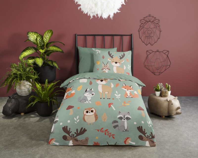 100% katoen dekbedset Ville van Good Morning in 140 x 220 cm
