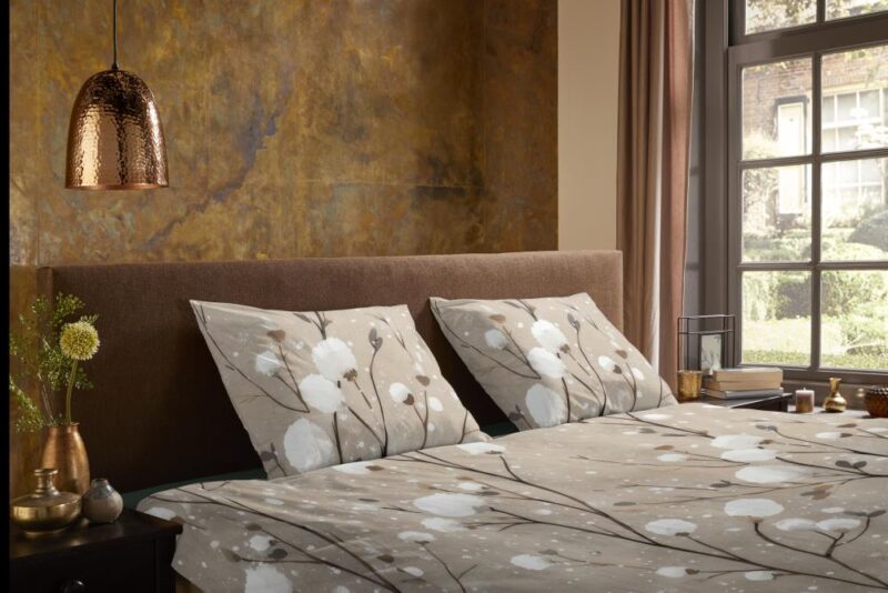 Beddengoed Ralfa 200 x 220 cm van Pure, Bruin