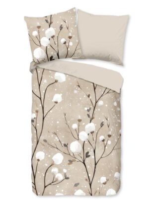 Pure dekbedovertrek Ralfa - Bruin - 200 x 200 cm - 100% Polyester