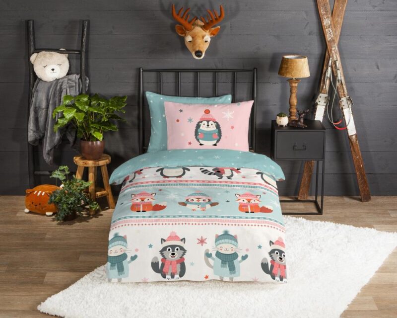 100% katoen dekbedset Turr van Good Morning in 140 x 220 cm