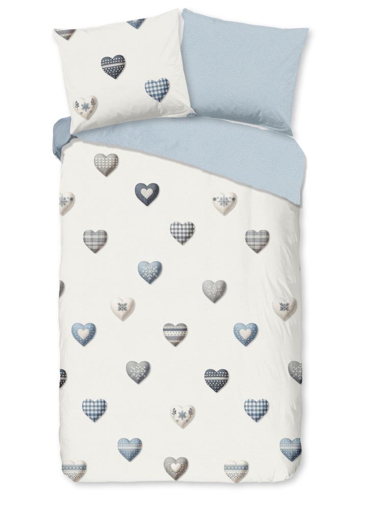 Juhvo overtrek van Good Morning, 140 x 220 cm, kussensloop 60 x 70 cm