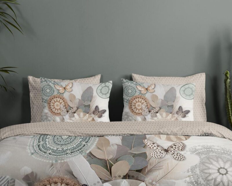 Beddengoed Alrune 200 x 220 cm van HIP, Grijs