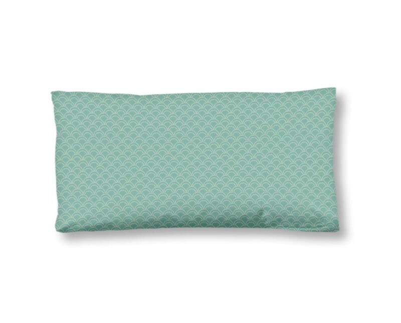HIP kussensloop Vespera - Groen - 40 x 80 cm - 100% katoen