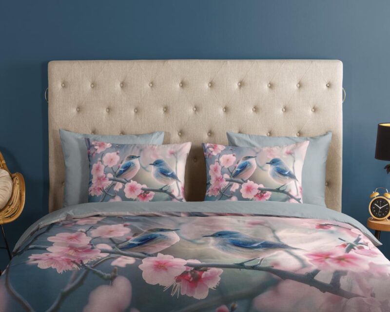 Beddengoed Hannu 140 x 220 cm van Good Morning, Grijs