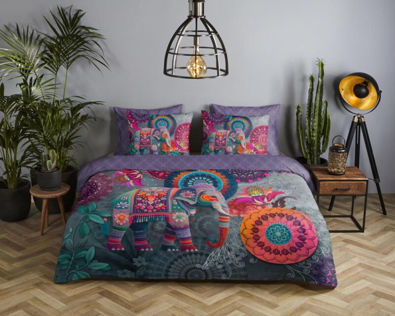 100% katoen dekbedset Abhay van HIP in 140 x 220 cm