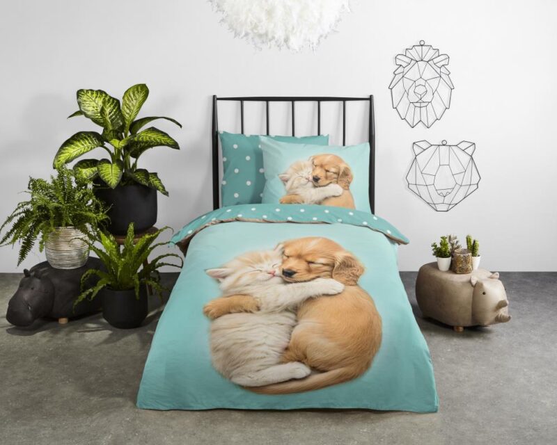 100% katoen dekbedset Paxy van Good Morning in 140 x 220 cm