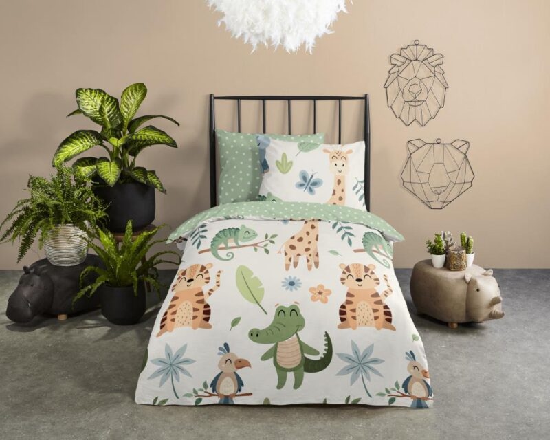 100% katoen dekbedset Sabah van Good Morning in 140 x 220 cm
