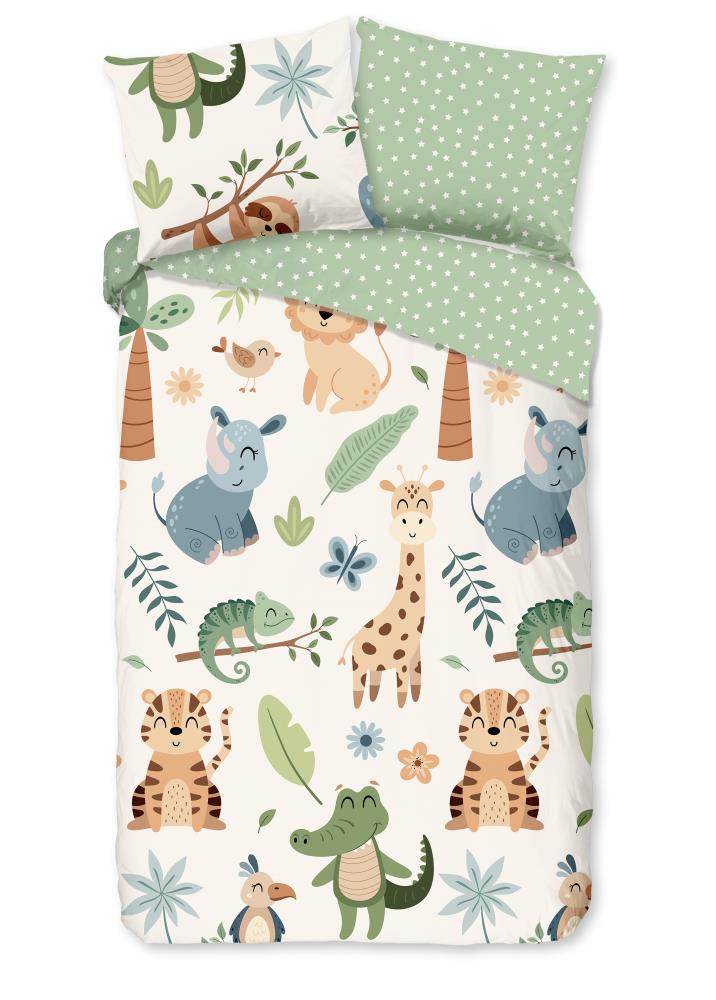 Sabah overtrek van Good Morning, 140 x 220 cm, kussensloop 60 x 70 cm