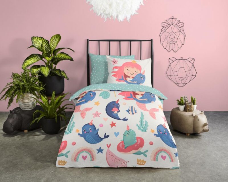 100% katoen dekbedset Silvie van Good Morning in 140 x 220 cm