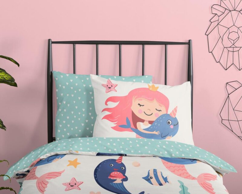Beddengoed Silvie 140 x 220 cm van Good Morning, Blauw