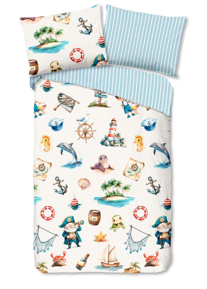 Capi overtrek van Good Morning, 140 x 220 cm, kussensloop 60 x 70 cm