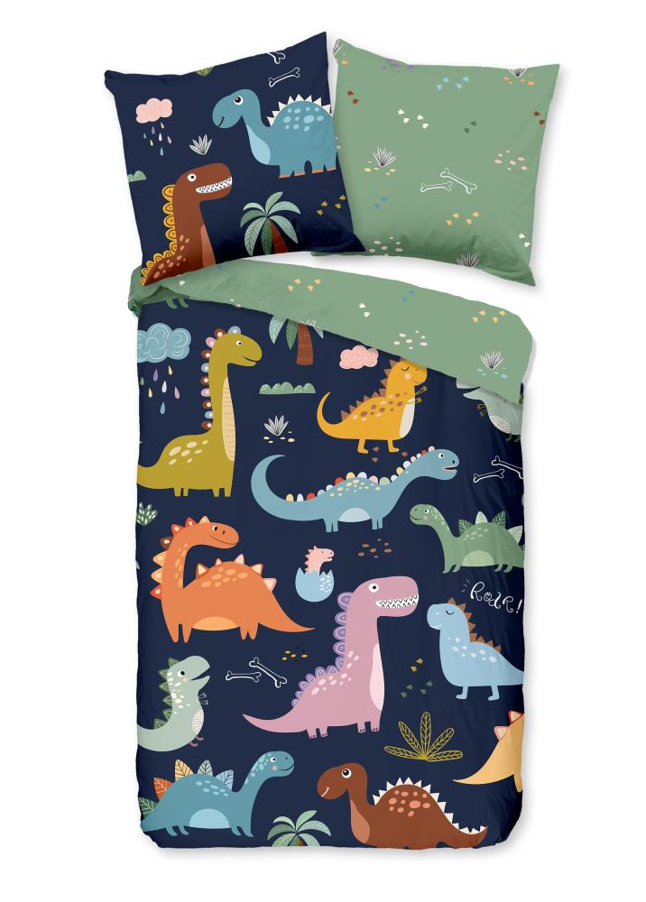 Pure Kinderdekbedovertrek "Terra" - Multi - (135x200 cm) - 100% Polyester