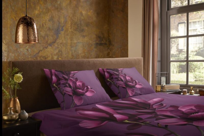 Beddengoed Penelope 135 x 200 cm van Pure, Paars