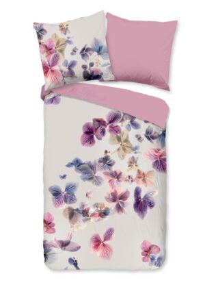 Pure dekbedovertrek Seblia - Grijs - 135 x 200 cm - 100% Polyester