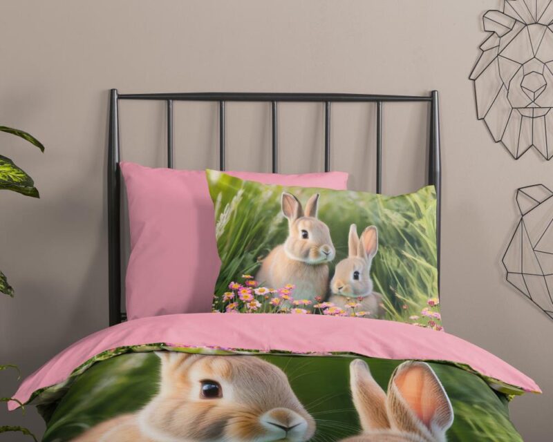Beddengoed Izzy 135 x 200 cm van Pure, Groen