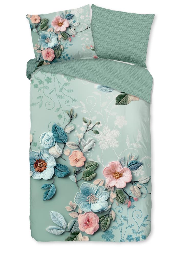 Taleen overtrek van Good Morning, 135 x 200 cm, kussensloop 80 x 80 cm
