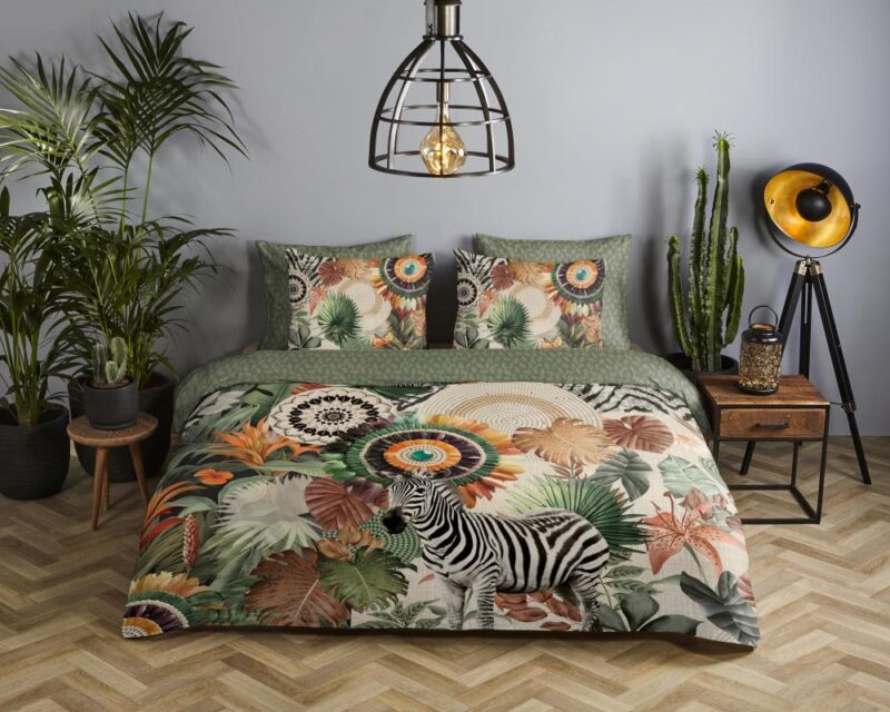 100% katoen dekbedset Janay van HIP in 140 x 220 cm
