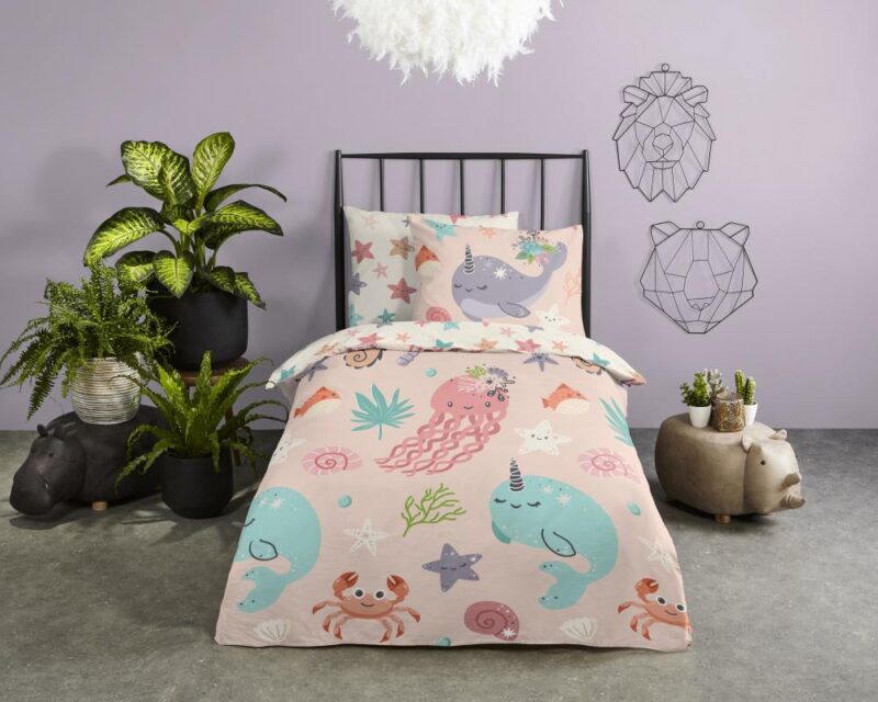 100% katoen dekbedset Loua van Good Morning in 135 x 200 cm