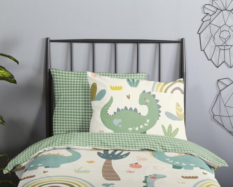Beddengoed Quint 120 x 150 cm van Good Morning, Groen