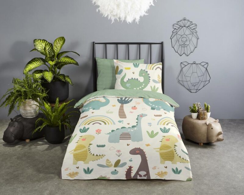 100% katoen dekbedset Quint van Good Morning in 120 x 150 cm