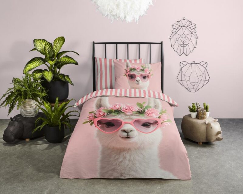 100% Polyester dekbedset Moni van Pure in 135 x 200 cm