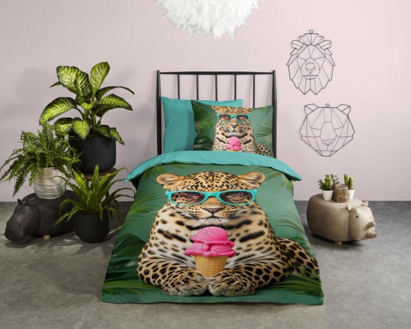100% Polyester dekbedset Chill van Pure in 135 x 200 cm