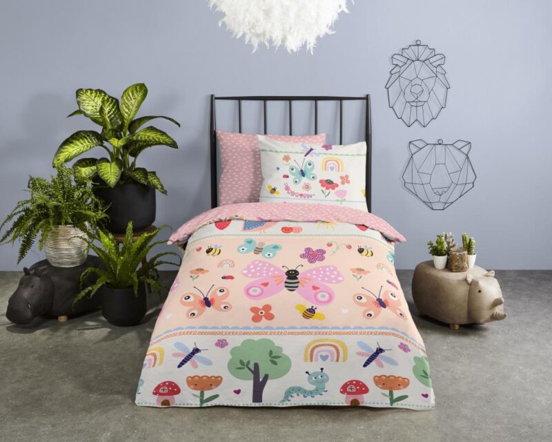100% katoen dekbedset Rinke van Good Morning in 100 x 135 cm